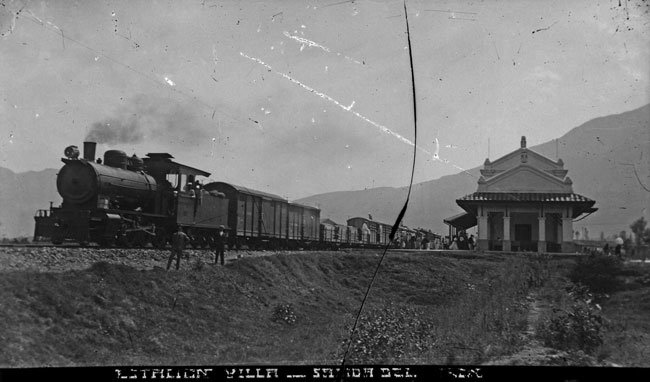 Estación Villa, barrio San Benito, Fotografía Rodríguez, 1920, BPP
